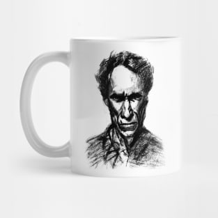 Clint Eeastwood Dirty harry illustration Mug